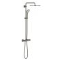 Grohe Euphoria 26075AL0 zestaw prysznicowy ścienny termostatyczny z deszczownicą brushed hard graphite zdj.1