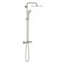 Grohe Euphoria 26075DC0 zestaw prysznicowy ścienny termostatyczny z deszczownicą supersteel zdj.1