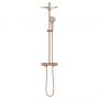 Grohe Euphoria 26075DL0 zestaw prysznicowy ścienny termostatyczny z deszczownicą brushed warm sunset zdj.3