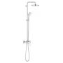 Grohe Tempesta 26224001 zestaw prysznicowy ścienny z deszczownicą starlight chrome zdj.1