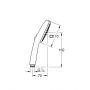 Grohe Vitalio Comfort 2639710E słuchawka prysznicowa chrom zdj.2