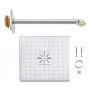Grohe Rainshower 26479000 deszczownica 31x31 cm kwadratowa starlight chrome zdj.5