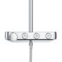 Grohe Euphoria 26507000 zestaw prysznicowy ścienny termostatyczny z deszczownicą starlight chrome zdj.3