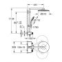 Grohe Euphoria 26507000 zestaw prysznicowy ścienny termostatyczny z deszczownicą starlight chrome zdj.2