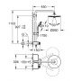 Grohe Euphoria 26509000 zestaw prysznicowy ścienny termostatyczny z deszczownicą chrom zdj.2