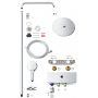 Grohe Euphoria 26509000 zestaw prysznicowy ścienny termostatyczny z deszczownicą chrom zdj.5