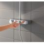 Grohe Euphoria 26509000 zestaw prysznicowy ścienny termostatyczny z deszczownicą chrom zdj.9
