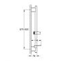 Grohe Rainshower 26603GL0 drążek prysznicowy 90 zdj.2