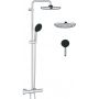 Grohe Vitalio Start System 26677001 zestaw prysznicowy ścienny termostatyczny z deszczownicą starlight chrome zdj.9