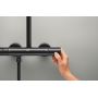 Grohe Vitalio Start System 266772431 zestaw prysznicowy ścienny termostatyczny z deszczownicą czarny zdj.8