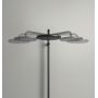 Grohe Vitalio Start System 266772431 zestaw prysznicowy ścienny termostatyczny z deszczownicą czarny zdj.6