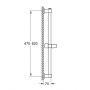 Grohe Vitalio Universal 27724001 drążek prysznicowy 60 zdj.2