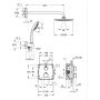 Grohe Grohtherm 34734000 zestaw prysznicowy podtynkowy termostatyczny z deszczownicą starlight chrome zdj.2