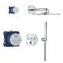 Grohe Precision Smartcontrol 34874000 zestaw prysznicowy podtynkowy termostatyczny z deszczownicą chrom zdj.1