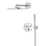 Grohe Precision Smartcontrol 34874000 zestaw prysznicowy podtynkowy termostatyczny z deszczownicą chrom zdj.3