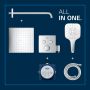 Zestaw Grohe 34876000, 48166000 zdj.6
