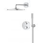 Grohe Vitalio Start 34880000 zestaw prysznicowy podtynkowy termostatyczny z deszczownicą chrom zdj.3