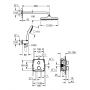 Grohe Vitalio Comfort 348822430 zestaw prysznicowy podtynkowy termostatyczny z deszczownicą czarny zdj.2