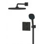 Grohe Vitalio Comfort 348822430 zestaw prysznicowy podtynkowy termostatyczny z deszczownicą czarny zdj.3