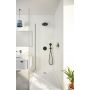 Grohe Vitalio Start 348832430 zestaw prysznicowy podtynkowy termostatyczny z deszczownicą czarny zdj.3