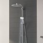 Grohe Euphoria 26507000 zestaw prysznicowy ścienny termostatyczny z deszczownicą starlight chrome zdj.10