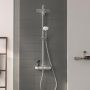 Grohe Euphoria 26509000 zestaw prysznicowy ścienny termostatyczny z deszczownicą chrom zdj.12