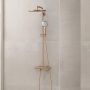 Grohe Euphoria 26075DL0 zestaw prysznicowy ścienny termostatyczny z deszczownicą brushed warm sunset zdj.7