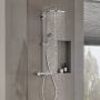 Grohe Vitalio Joy 26400001 zestaw prysznicowy ścienny termostatyczny z deszczownicą starlight chrome zdj.7