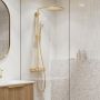 Grohe Euphoria 26507GN0 zestaw prysznicowy ścienny termostatyczny z deszczownicą brushed cool sunrise zdj.4