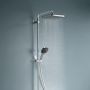 Grohe Vitalio Comfort 26984001 zestaw wannowo-prysznicowy ścienny termostatyczny z deszczownicą starlight chrome zdj.8