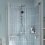 Grohe Vitalio Start System 26989001 zestaw prysznicowy ścienny z deszczownicą starlight chrome zdj.9