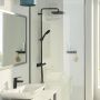 Grohe Vitalio Comfort 263992431 zestaw prysznicowy ścienny czarny zdj.6