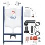 Grohe Rapid SL 38840000 stelaż podtynkowy do miski wc wiszącej zdj.4