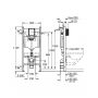 Grohe Solido 38971000 stelaż podtynkowy do miski wc wiszącej zdj.2