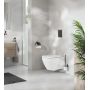 Grohe Euro Ceramic 102510SH00 miska wc z deską wolnoopadającą wisząca bez kołnierza ze spłukiwaniem wirowym biały połysk zdj.9