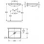 Grohe Euro Ceramic 102416SH00 umywalka 60x47 cm prostokątna ścienna biała zdj.2