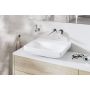 Grohe Euro Ceramic 102431SH00 umywalka 55x44 cm prostokątna ścienna biała zdj.7