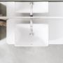 Grohe Euro Ceramic 102434SH00 umywalka 60x40 cm prostokątna nablatowa biała zdj.7
