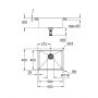 Grohe K700U 31574AL1 zlewozmywak stalowy 55x45 cm grafit zdj.2