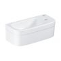 Grohe Euro Ceramic 39327000 umywalka 37x18 cm półokrągła ścienna biała zdj.1