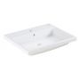 Grohe Cube Ceramic 3947900H umywalka 60x49 cm prostokątna wpuszczana biała zdj.1