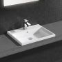 Grohe Cube Ceramic 3947900H umywalka 60x49 cm prostokątna wpuszczana biała zdj.4