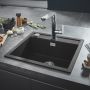 Grohe K700 31651AP0 zlewozmywak granitowy 56x51 cm czarny zdj.8