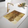 Grohe K700 31574GN1 zlewozmywak stalowy 55x45 cm złoty zdj.6