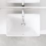 Grohe Euro Ceramic 102434SH00 umywalka 60x40 cm prostokątna nablatowa biała zdj.11