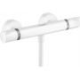 Hansgrohe Ecostat 13116700 bateria prysznicowa ścienna termostatyczna biała zdj.1