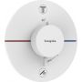 Hansgrohe ShowerSelect Comfort S 15554700 bateria wannowo-prysznicowa podtynkowa termostatyczna biała zdj.1