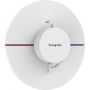 Hansgrohe ShowerSelect Comfort S 15559700 bateria prysznicowa podtynkowa termostatyczna biała zdj.1