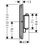 Hansgrohe ShowerSelect Comfort E 15572700 bateria wannowo-prysznicowa podtynkowa termostatyczna biała zdj.2