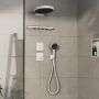 Hansgrohe ShowerSelect Comfort Q 15588700 bateria prysznicowa podtynkowa termostatyczna biała zdj.3